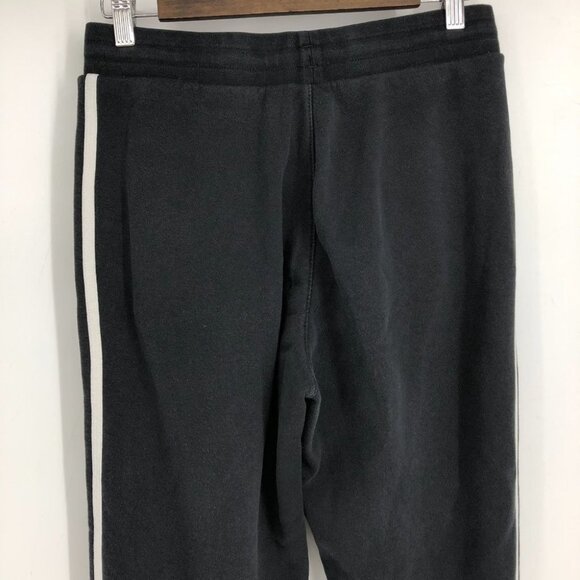 Adidas Junior's black essentials 3 stripes jogger pants size M - Picture 10 of 16